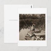 1906 Une petite carte Vintage Stéréoview (Devant / Derrière)