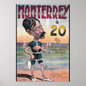 1907  Monterrey Cigar-reclame Poster (Voorkant)