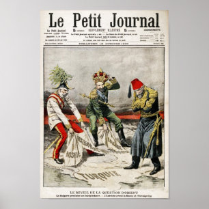 1908 de crisis in Bosnië voor de Eerste Wereldoorl Poster