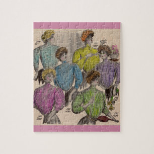 1908 Gimbels dames blouses waïst nr. 1 Legpuzzel