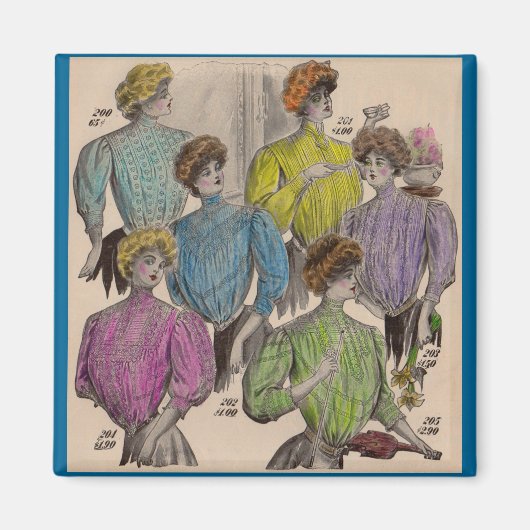 1908 Gimbels dames blouses waïst nr. 1 Magneet (Voorkant)