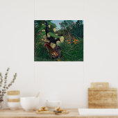 1908 Henri Rousseau Painting Poster (Keuken)