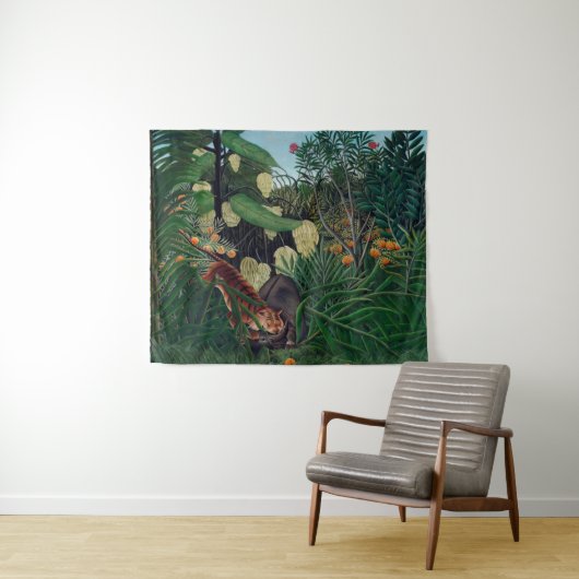 1908 Henri Rousseau Painting Wandkleed (In Situ (horizontaal))