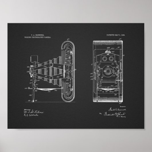 1908 Het vouwen Kunsttekentekening van het Kunstpa Poster (Voorkant)