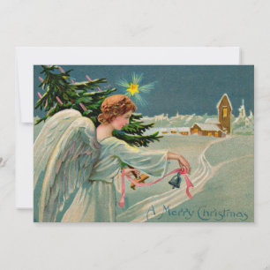1908 Kerstengel Prettig Kerstfeest Feestdagenkaart