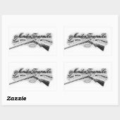 1908 Logo Decal Rechthoekige Sticker (Vel)