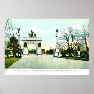 1908 Prospect Park, Brooklyn, NY Poster