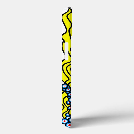 1908 Wenen Art Nouveau Art Show Fair Maiden Case-Mate iPhone Case (Achterkant / Rechts)