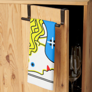 1908 Wenen Art Nouveau Art Show Fair Maiden Theedoek