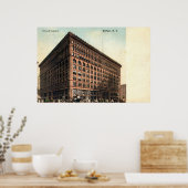 1909  Ellicott Square, Buffalo, NY Poster (Keuken)