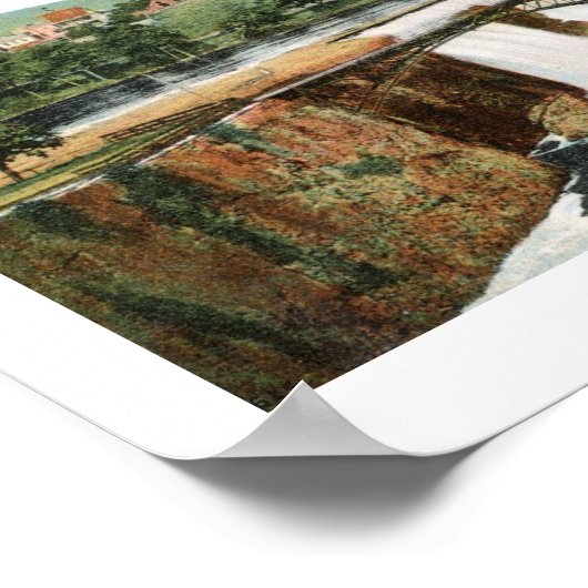 1909, Passaic Herfsten, Paterson New Jersey  Poster (Hoek)