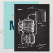 1909 whiskey Still Menu (Voorkant / Achterkant)