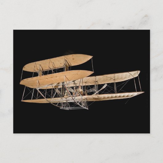 1909 Wright Militaire Flyer Briefkaart (Voorkant)