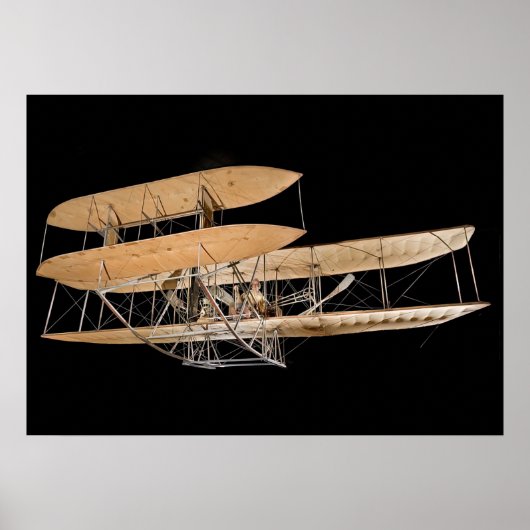 1909 Wright Militaire Flyer Poster (Voorkant)