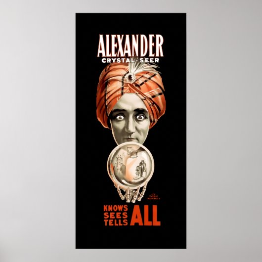 1910 ALEXANDER DE SEER POSTER (Voorkant)