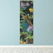 1910  behangsel De cedar-boom Canvas Afdruk (Insitu (Houten vloer))