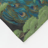 1910  behangsel De cedar-boom Fleece Deken (Hoek)