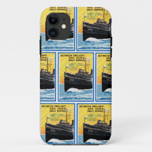 1910 Detroit to Buffalo Steamship iPhone 11 Hoesje