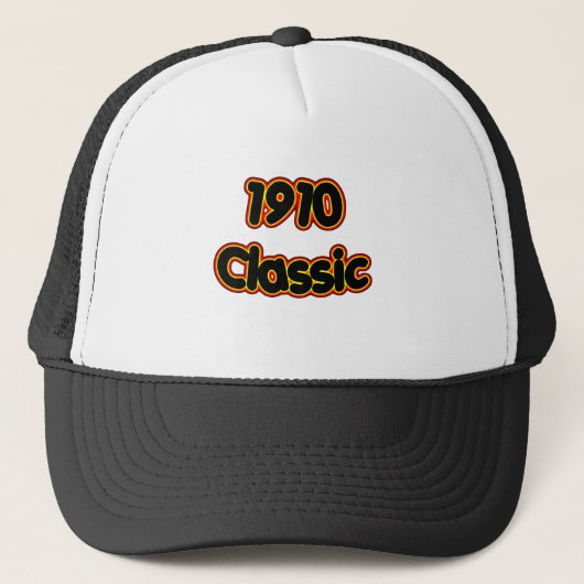 1910 Klassiek Trucker Pet (Voorkant)