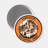 1910 Yosemite National Park Magneet (Voorkant / Achterkant)
