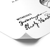 1911  kunsttekening van vliegtuigpatenten poster (Hoek)