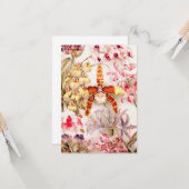  1911 Orochidee - oude illustratie Kaart (Voorkant / Achterkant in situ)