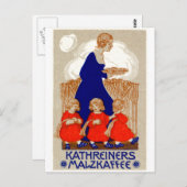 1912 Coffee-Poster Briefkaart (Voorkant / Achterkant)