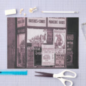 1912 Winkelvenster Vaudeville Pro-Union - Mest Tissuepapier (Craft)