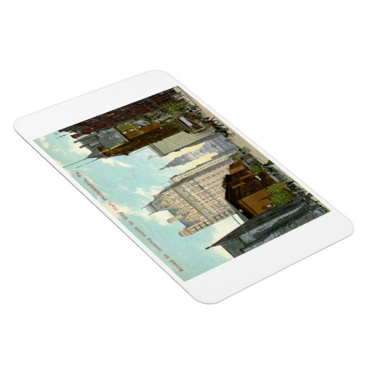 1913 Broad St., Philadelphia  Briefkaart Magneet (Rechterzijde)