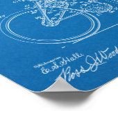 1913 Kunstafdrukken voor fietszenddesign Poster (Hoek)