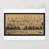 1913 New York Giants Fatima Tobacco Card Print Briefkaart (Voorkant)