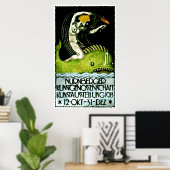 1913 Nurnberg Duitsland Art Poster (Thuiskantoor)