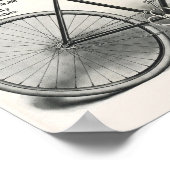 1913 Roanoke-fiets en kunstartikel-Poster Poster (Hoek)