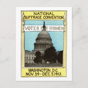 1913 Votes for Women Briefkaart