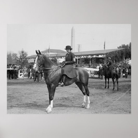 1914 Horse Show Foto Poster (Voorkant)