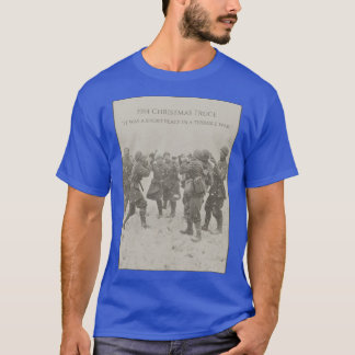 1914 Kerstbestand retro T-shirt
