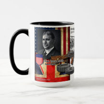 1914 Lewis Pistool Coffee Mok