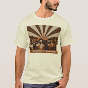 1914 Obregon, villa, Pershing, T-shirt de Patton