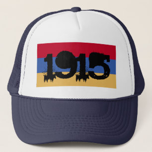 1915 Driekleurige Hoed Trucker Pet
