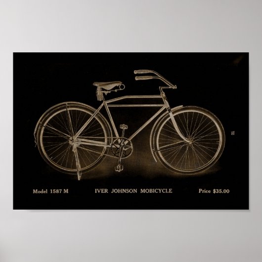 1915 Poster voor mobiele fietsen en kunstwerken (Voorkant)