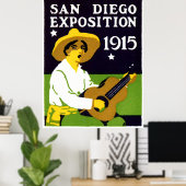 1915 San Diego Exposition Poster (Thuiskantoor)