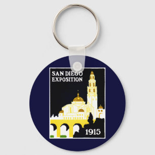 1915 San Diego Exposition Sleutelhanger