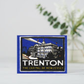 1915 Trenton NJ Briefkaart (Staand voorkant)