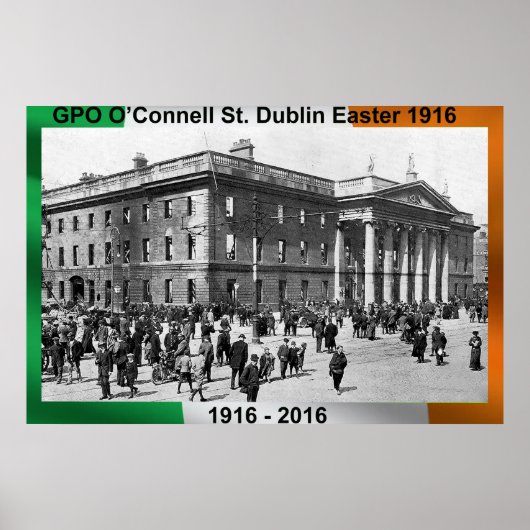 1916 Image irlandaise pour affiche (Devant)