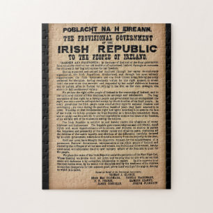 1916 Proclamatie van Ierland Jigzaag Puzzle Legpuzzel