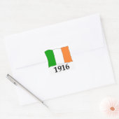 1916 Versterking bij Pasen 2 Vierkante Sticker (Envelop)