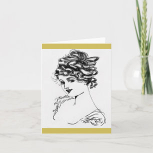 1917 Cartes de Notes Art Nouveau !