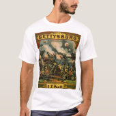 1917 De strijd om de muziekcover van Gettysburg T-shirt (Voorkant)