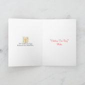 1917 HET SCHILDEREN VAN DE KERSTBOOM "VAN DE FEE" FEESTDAGEN KAART (Binnen)