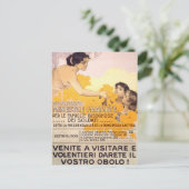  1917 Italiaans Poster Briefkaart (Staand voorkant)